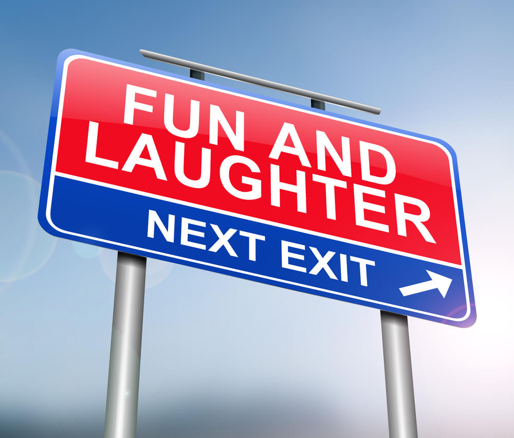 3d,Illustration,Depicting,A,Sign,With,A,Fun,And,Laughter